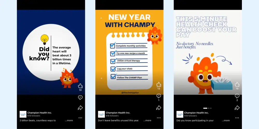 Champy screens 2