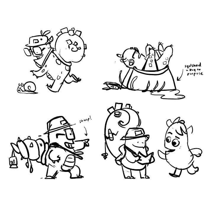 Tumbles character 1